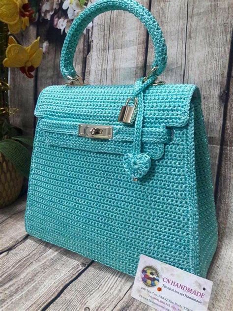 hermes crochet|How to Crochet Hermes Birkin Bag Part 1 .